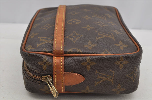 Authentic Louis Vuitton Monogram Compiegne 23 Clutch Hand Bag M51847 LV 6796I