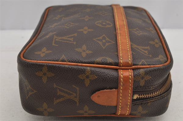 Authentic Louis Vuitton Monogram Compiegne 23 Clutch Hand Bag M51847 LV 6796I