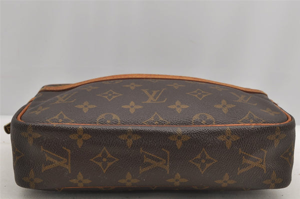 Authentic Louis Vuitton Monogram Compiegne 23 Clutch Hand Bag M51847 LV 6796I