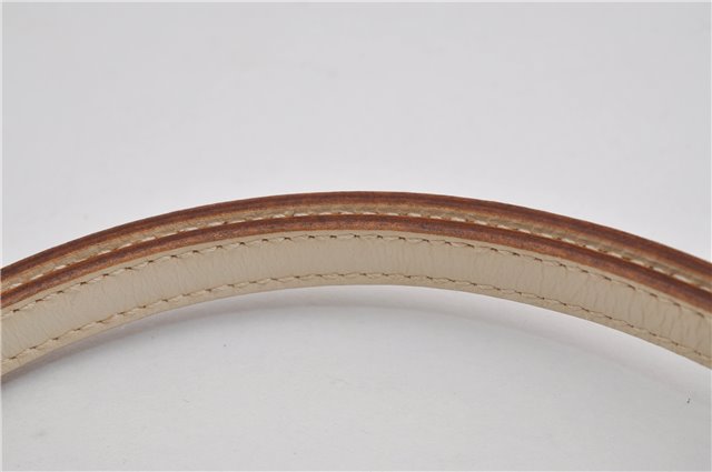 Authentic GUCCI Jackie Shoulder Hand Bag GG Canvas Leather 0013876 Ivory 6797F