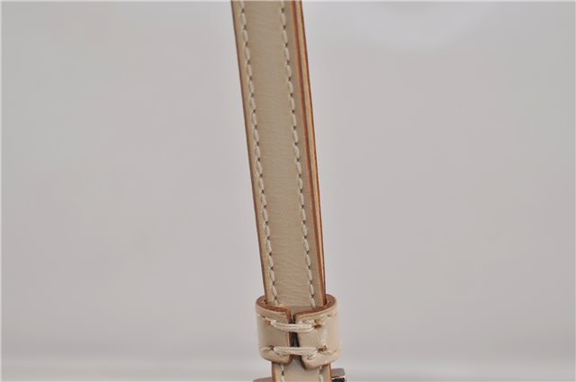 Authentic GUCCI Jackie Shoulder Hand Bag GG Canvas Leather 0013876 Ivory 6797F