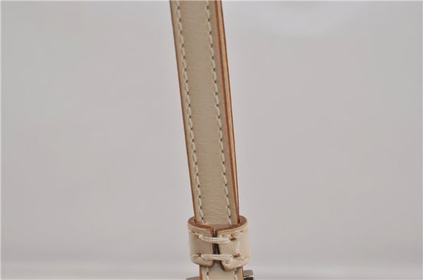 Authentic GUCCI Jackie Shoulder Hand Bag GG Canvas Leather 0013876 Ivory 6797F