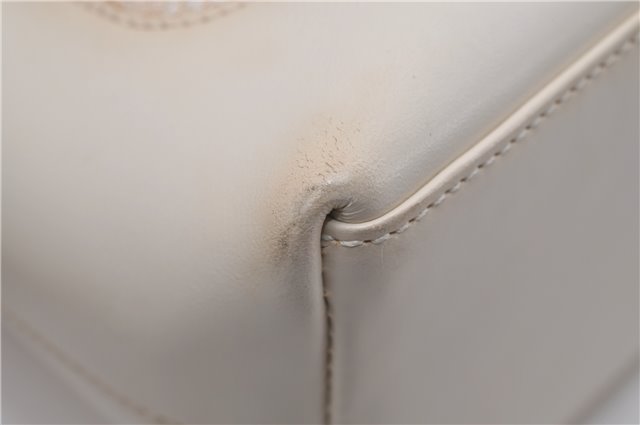 Authentic GUCCI Jackie Shoulder Hand Bag GG Canvas Leather 0013876 Ivory 6797F