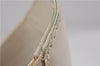 Authentic GUCCI Jackie Shoulder Hand Bag GG Canvas Leather 0013876 Ivory 6797F