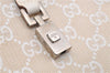 Authentic GUCCI Jackie Shoulder Hand Bag GG Canvas Leather 0013876 Ivory 6797F