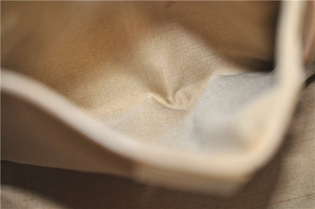 Authentic GUCCI Jackie Shoulder Hand Bag GG Canvas Leather 0013876 Ivory 6797F