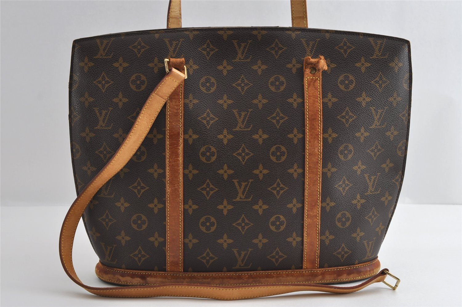 Authentic Louis Vuitton Monogram Babylone Shoulder Tote Bag M51102 Junk 6799I