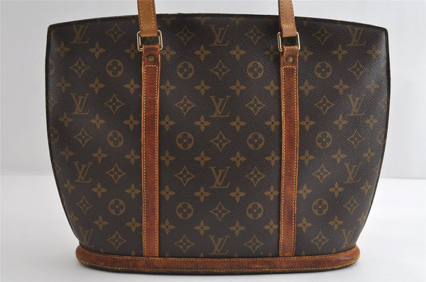 Authentic Louis Vuitton Monogram Babylone Shoulder Tote Bag M51102 Junk 6799I