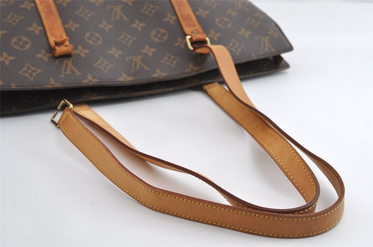 Authentic Louis Vuitton Monogram Babylone Shoulder Tote Bag M51102 Junk 6799I
