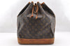 Authentic Louis Vuitton Monogram Noe Shoulder Drawstring Bag M42224 LV 6800I
