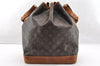 Authentic Louis Vuitton Monogram Noe Shoulder Drawstring Bag M42224 LV 6800I