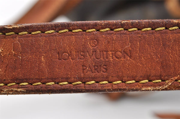 Authentic Louis Vuitton Monogram Noe Shoulder Drawstring Bag M42224 LV 6800I