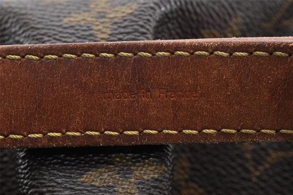 Authentic Louis Vuitton Monogram Noe Shoulder Drawstring Bag M42224 LV 6800I