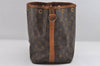 Auth Louis Vuitton Monogram Petit Noe M42226 Shoulder Drawstring Bag Junk 6801I