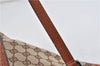 Authentic GUCCI Shoulder Hand Bag GG Canvas Leather 120840 Brown Orange 6809C