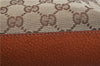 Authentic GUCCI Shoulder Hand Bag GG Canvas Leather 120840 Brown Orange 6809C