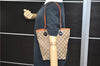 Authentic GUCCI Shoulder Hand Bag GG Canvas Leather 120840 Brown Orange 6809C