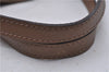 Authentic GUCCI Shoulder Tote Bag Purse GG Nylon Leather 282489 Brown 6810C