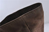 Authentic GUCCI Shoulder Tote Bag Purse GG Nylon Leather 282489 Brown 6810C