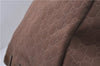 Authentic GUCCI Shoulder Tote Bag Purse GG Nylon Leather 282489 Brown 6810C