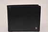 Authentic Cartier Pasha Vintage Bifold Wallet Purse Leather Black 6810I