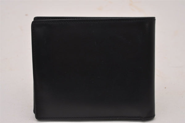 Authentic Cartier Pasha Vintage Bifold Wallet Purse Leather Black 6810I