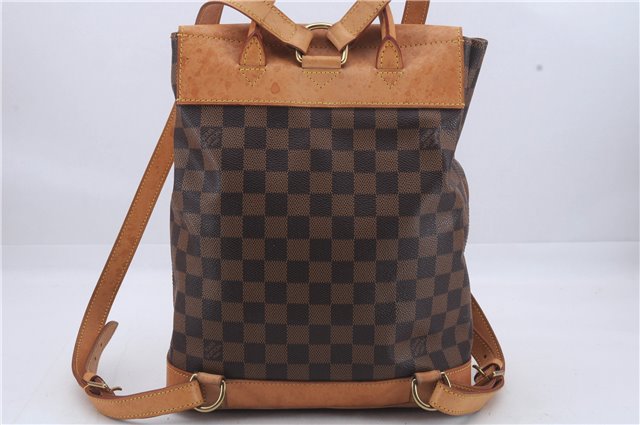 Authentic Louis Vuitton Damier Arlequin Backpack N99038 LV 6811D
