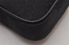 Authentic GUCCI Cigarette Case Pouch Purse GG Canvas Leather 115249 Black 6811I