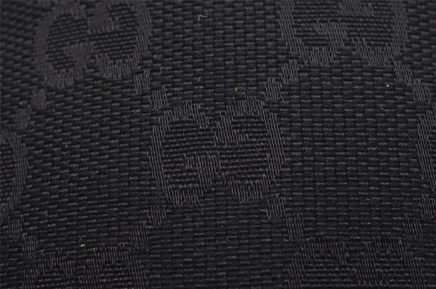 Authentic GUCCI Cigarette Case Pouch Purse GG Canvas Leather 115249 Black 6811I