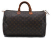 Authentic LOUIS VUITTON Monogram Speedy 40 Hand Bag Purse M41522 LV 6812C