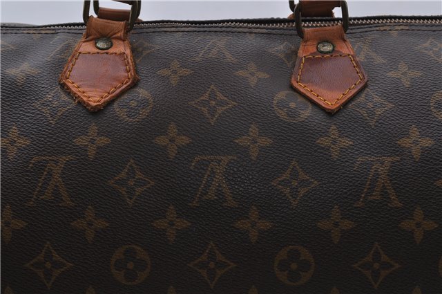 Authentic LOUIS VUITTON Monogram Speedy 40 Hand Bag Purse M41522 LV 6812C