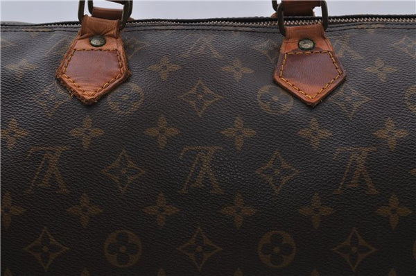 Authentic LOUIS VUITTON Monogram Speedy 40 Hand Bag Purse M41522 LV 6812C