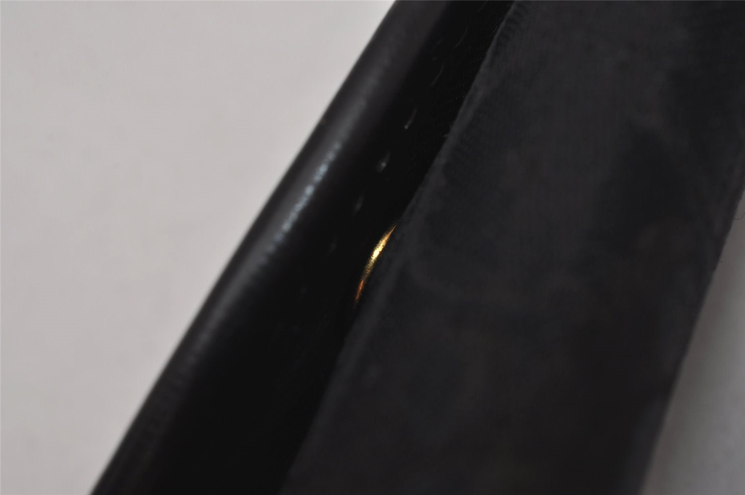 Authentic Christian Dior Trotter 4 Hooks Key Case Canvas Leather Black 6814I