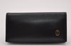 Authentic Cartier Must de Cartier 4 Hooks Key Case Purse Leather Black 6815I