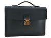 Authentic Louis Vuitton Taiga Serviette Kourad Briefcase Green M30074 LV 6816D