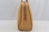 Authentic PRADA Nylon Tessuto Leather Shoulder Hand Bag Purse Beige 6816I