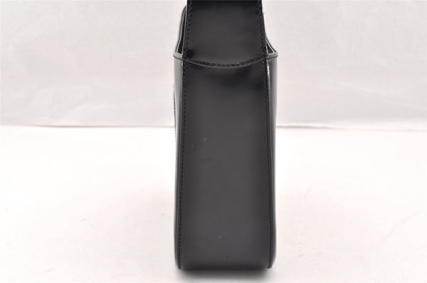 Authentic GUCCI SOHO Vintage Shoulder Hand Bag Purse Enamel Black Junk 6817I