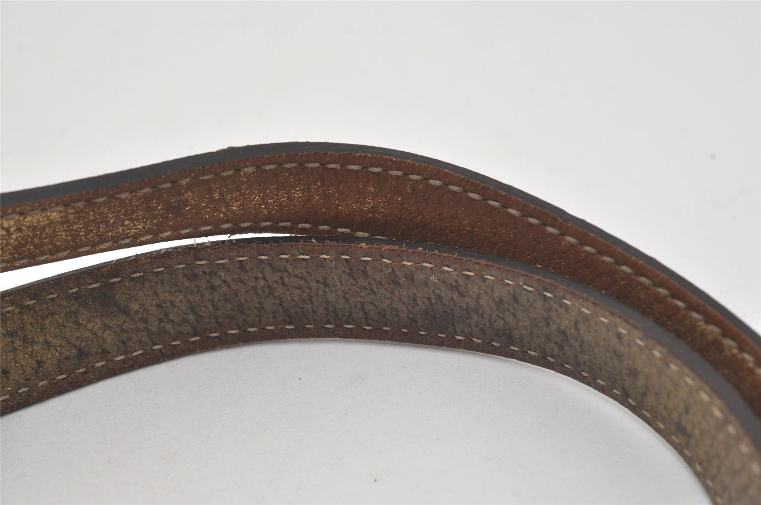 Authentic GUCCI Sherry Line Tote Bag GG Canvas Leather 139260 Beige 6818I