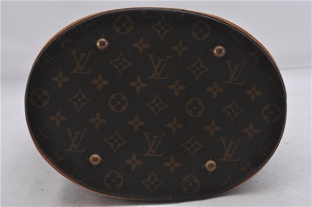 Authentic Louis Vuitton Monogram Bucket GM Shoulder Bag M42236 LV 6821D