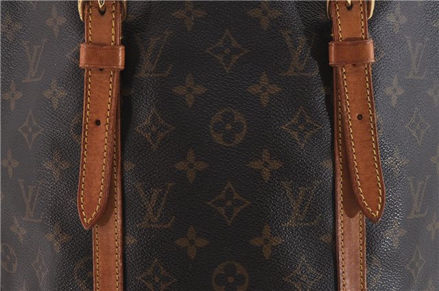 Authentic Louis Vuitton Monogram Bucket GM Shoulder Bag M42236 LV 6821D