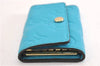 Auth Louis Vuitton Monogram Empreinte Multicles 6 Key Case M81566 Blue LV 6821F