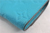 Auth Louis Vuitton Monogram Empreinte Multicles 6 Key Case M81566 Blue LV 6821F