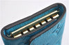 Auth Louis Vuitton Monogram Empreinte Multicles 6 Key Case M81566 Blue LV 6821F