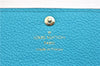 Auth Louis Vuitton Monogram Empreinte Multicles 6 Key Case M81566 Blue LV 6821F