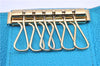 Auth Louis Vuitton Monogram Empreinte Multicles 6 Key Case M81566 Blue LV 6821F