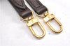 Authentic Louis Vuitton Leather Shoulder Strap 39.5-46.7" Brown LV 6822F