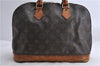 Authentic LOUIS VUITTON Monogram Alma Hand Bag M51130 LV 6823C