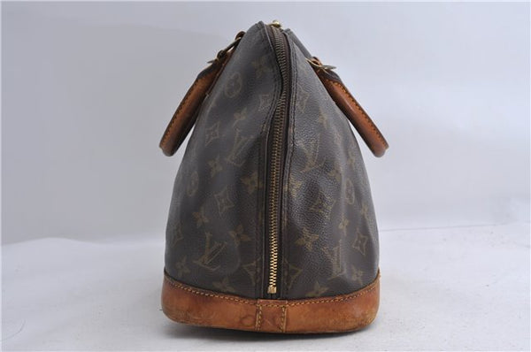 Authentic LOUIS VUITTON Monogram Alma Hand Bag M51130 LV 6823C