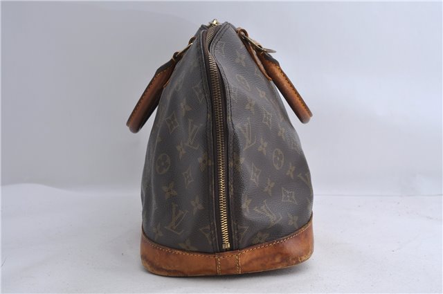 Authentic LOUIS VUITTON Monogram Alma Hand Bag M51130 LV 6823C