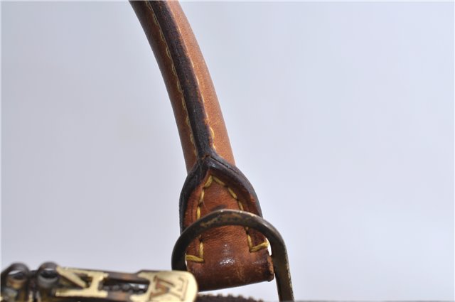 Authentic LOUIS VUITTON Monogram Alma Hand Bag M51130 LV 6823C